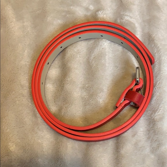 THIN PINK WAIST BELT w/ MULT. HOLES!!! - Picture 3 of 7